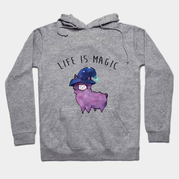 Magic Alpaca Hoodie by LouNoita